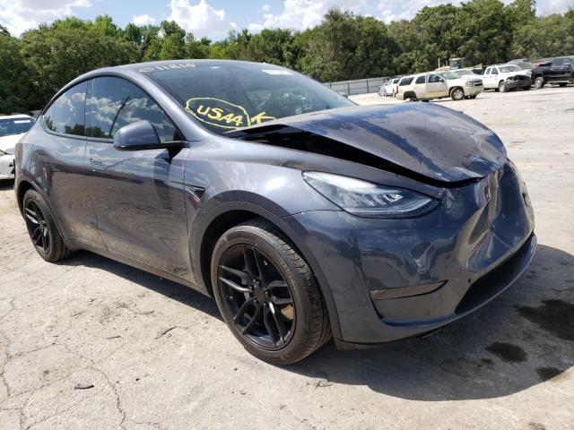 TESLA MODEL Y 2020 with VIN 5YJYGDEE5LF011818 - Photo from auction