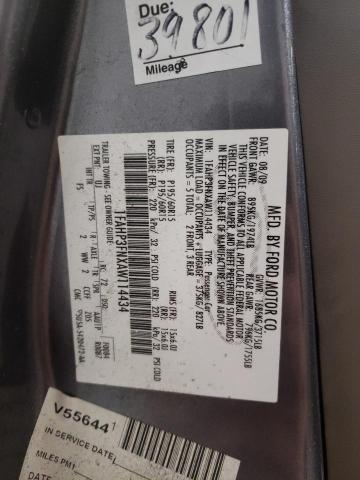 Photo 10 from auction – 2010 FORD FOCUS SE with VIN 1FAHP3FNXAW114434