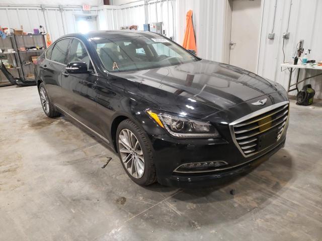 GENESIS G80 BASE 2017 with VIN KMHGN4JE2HU180258 - Photo from auction