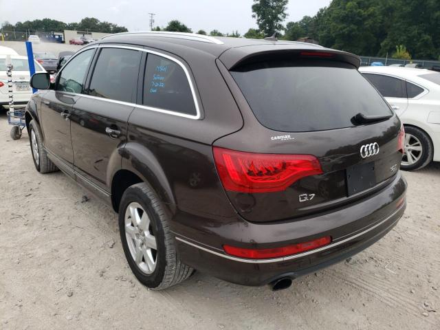 Photo 3 from auction – 2015 AUDI Q7 PREMIUM with VIN WA1LGAFE4FD025142