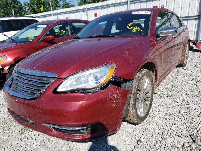 Photo 2 from auction – 2012 CHRYSLER 200 LIMITE with VIN 1C3CCBCG5CN210419