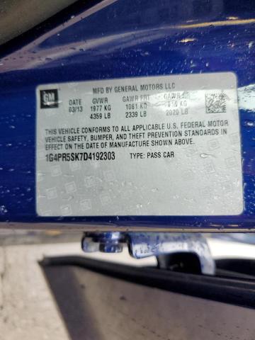 Photo 10 from auction – 2013 BUICK VERANO CON with VIN 1G4PR5SK7D4192303