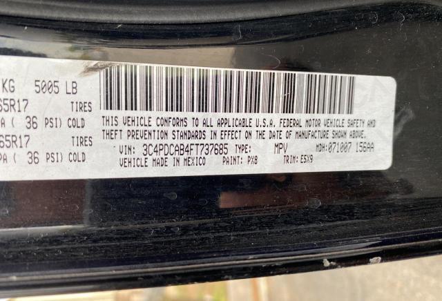 Photo 10 from auction – 2015 DODGE JOURNEY SE with VIN 3C4PDCAB4FT737685