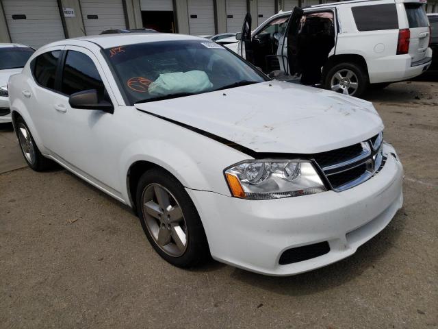 DODGE AVENGER SE 2013 with VIN 1C3CDZAB1DN563805 - Photo from auction