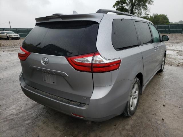 Photo 4 from auction – 2018 TOYOTA SIENNA LE with VIN 5TDKZ3DC6JS915065