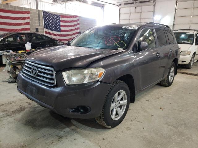 Photo 2 from auction – 2008 TOYOTA HIGHLANDER with VIN JTEES41AX82010707