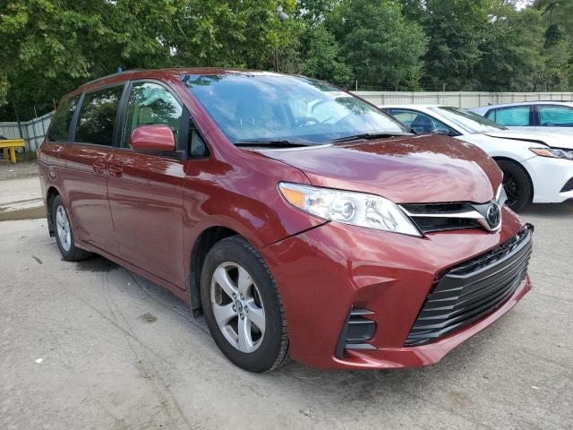 TOYOTA SIENNA LE 2020 with VIN 5TDKZ3DC2LS030350 - Photo from auction