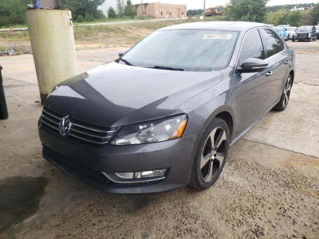 Photo 2 from auction – 2012 VOLKSWAGEN PASSAT SE with VIN 1VWBM7A3XCC100699