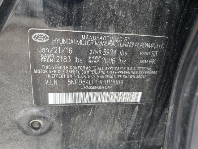 Photo 10 from auction – 2017 HYUNDAI ELANTRA SE with VIN 5NPD84LF1HH010889
