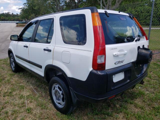 Photo 3 from auction – 2003 HONDA CR-V LX with VIN JHLRD68493C004544
