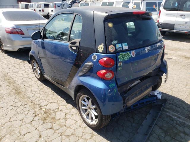 Photo 3 from auction – 2009 SMART FORTWO PUR with VIN WMEEJ31X29K218315