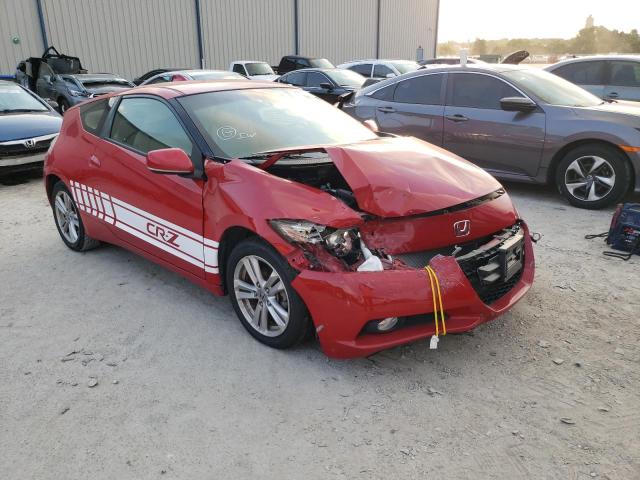 HONDA CR-Z EX 2012 with VIN JHMZF1D64CS004151 - Photo from auction