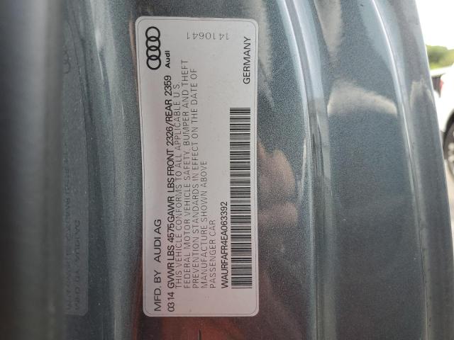 Photo 7 from auction – 2014 AUDI A5 PREMIUM with VIN WAURFAFR4EA063392