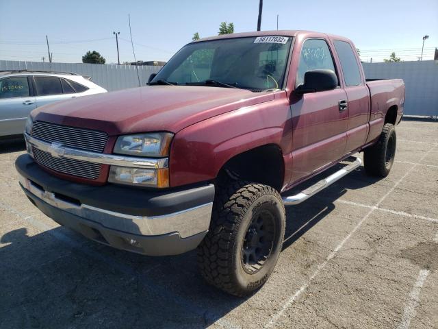 Photo 2 from auction – 2004 CHEVROLET SILVERADO with VIN 1GCEK19T74E150425
