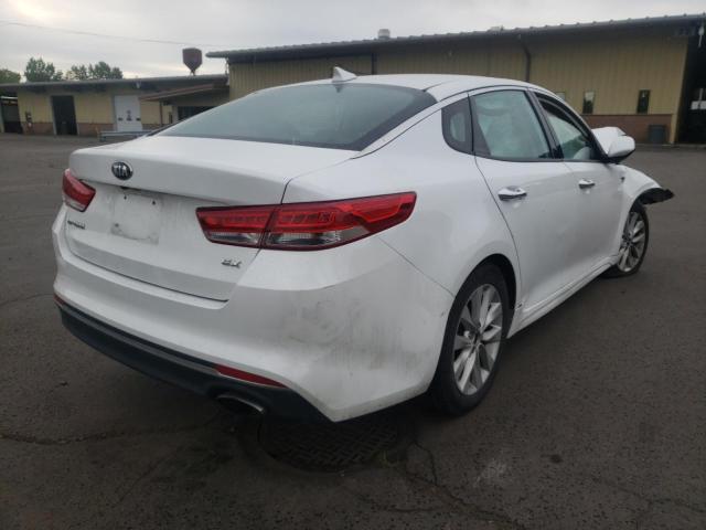 Photo 4 from auction – 2016 KIA OPTIMA EX with VIN 5XXGU4L3XGG107422