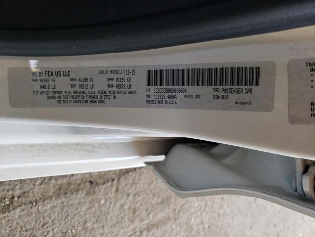 Photo 10 from auction – 2016 CHRYSLER 200 S with VIN 1C3CCCBB8GN150024