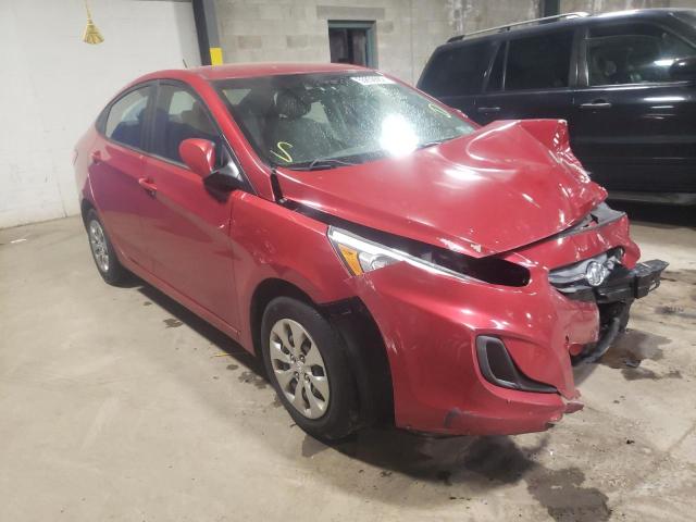 HYUNDAI ACCENT SE 2017 with VIN KMHCT4AE4HU377162 - Photo from auction