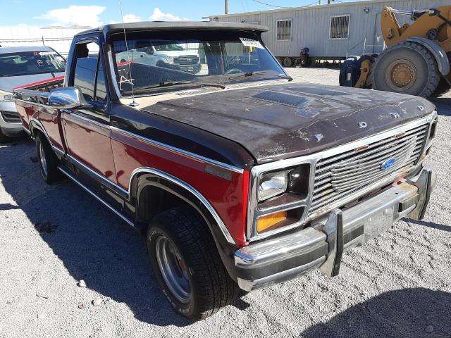FORD F100 1981 with VIN 1FTCF10FXBRA09521 - Photo from auction
