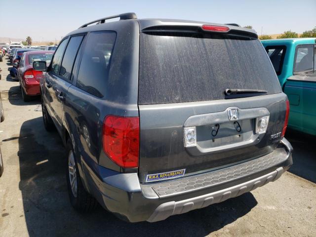 Foto 3 de la subasta – 2005 HONDA PILOT EX con VIN 2HKYF18435H554240