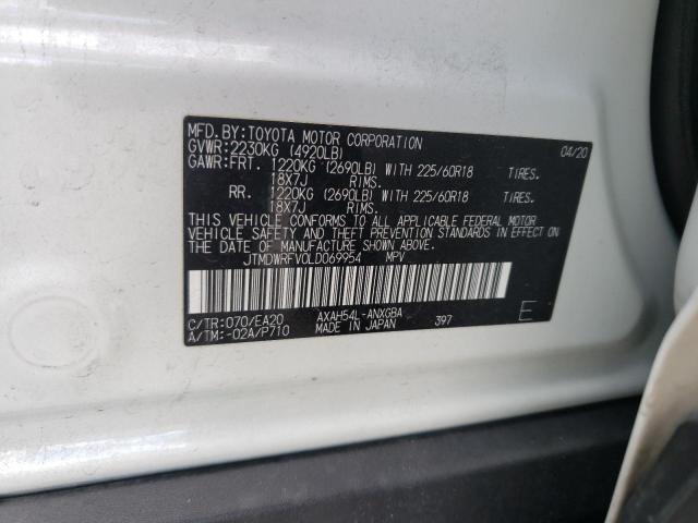 Photo 10 from auction – 2020 TOYOTA RAV4 LIMIT with VIN JTMDWRFV0LD069954