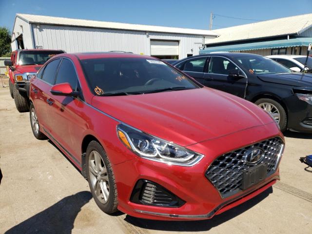 HYUNDAI SONATA LIM 2019 with VIN 5NPE34AF7KH769804 - Photo from auction