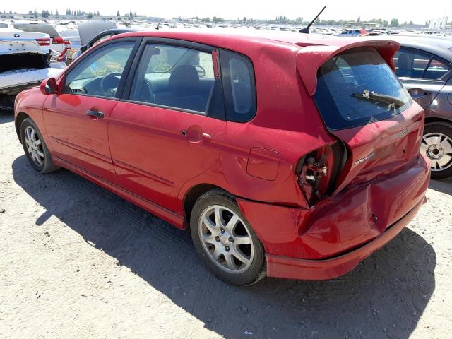 Photo 3 from auction – 2006 KIA SPECTRA5 with VIN KNAFE161665345754