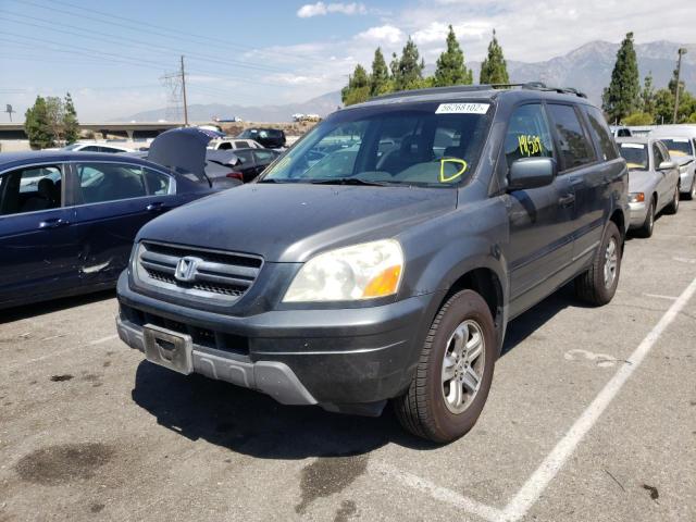 Photo 2 from auction – 2005 HONDA PILOT EXL with VIN 2HKYF18555H526268