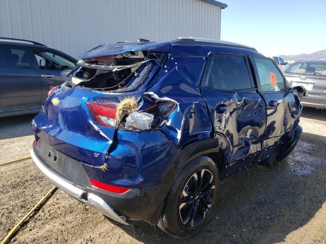 Photo 4 from auction – 2022 CHEVROLET TRAILBLAZE with VIN KL79MRSL8NB020562