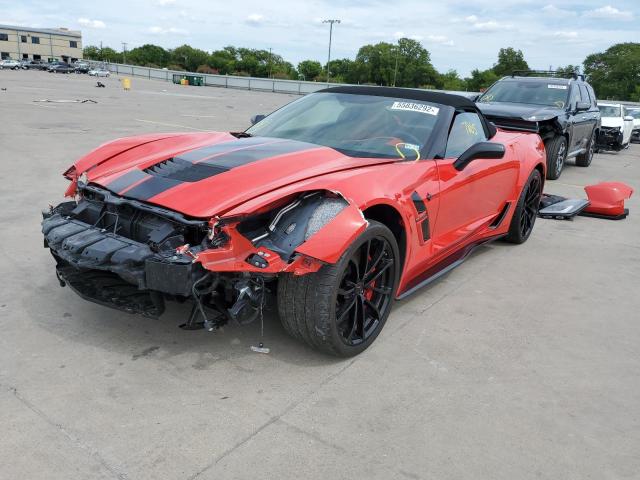 Photo 2 from auction – 2018 CHEVROLET CORVETTE G with VIN 1G1YY3D70J5106207