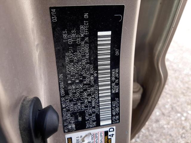 Zdjęcie 10 z aukcji – 2004 TOYOTA HIGHLANDER z VIN JTEEP21A240041221