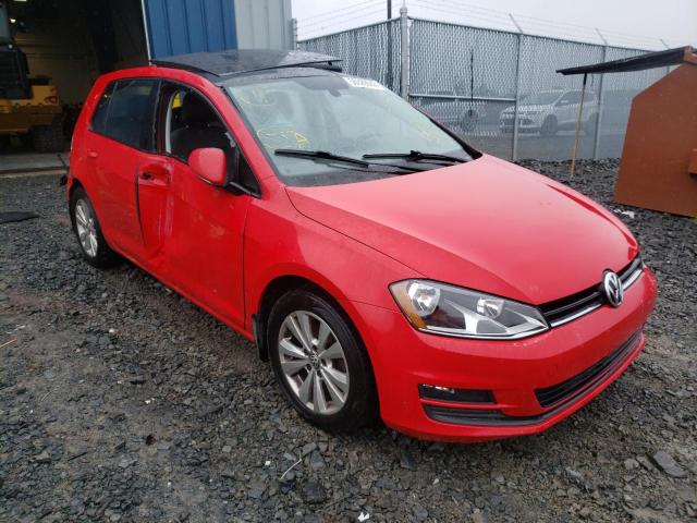 VOLKSWAGEN GOLF 2015 with VIN 3VW217AU4FM048992 - Photo from auction