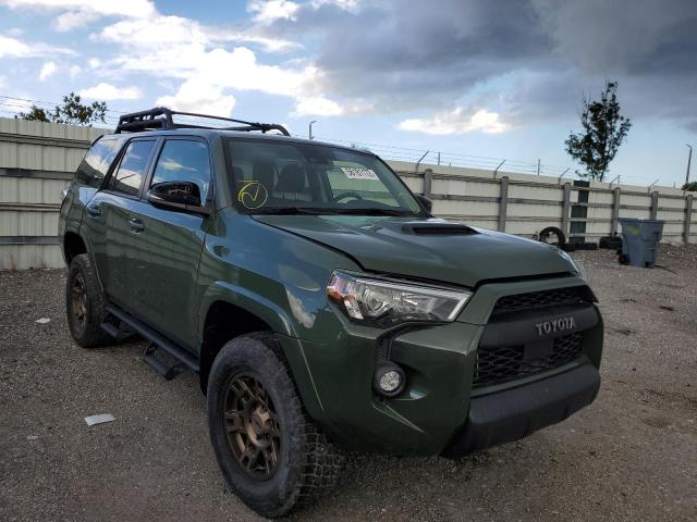 TOYOTA 4RUNNER SR 2020 with VIN JTEBU5JR3L5786595 - Photo from auction