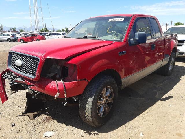 Photo 2 from auction – 2006 FORD F150 with VIN 1FTRX02W66KB15185
