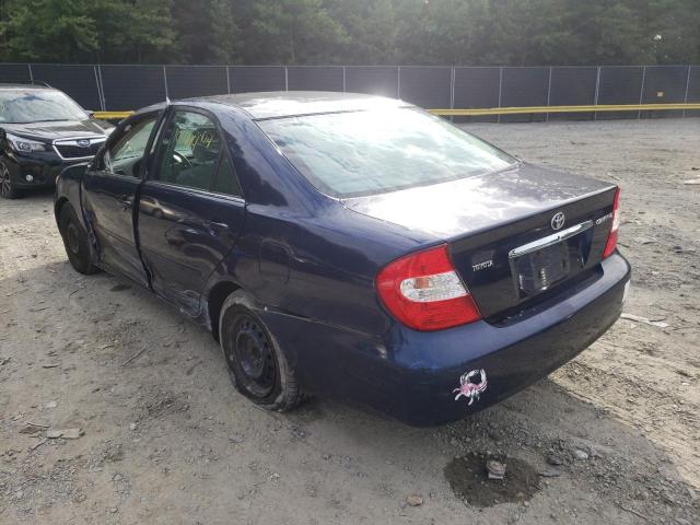 Photo 3 from auction – 2002 TOYOTA CAMRY LE with VIN 4T1BE32KX2U506002