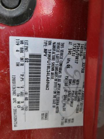 Photo 10 from auction – 2004 FORD EXPEDITION with VIN 1FMFU18L34LA69462