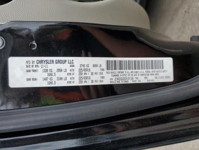 Photo 10 from auction – 2012 DODGE GRAND CARA with VIN 2C4RDGDG5CR197169