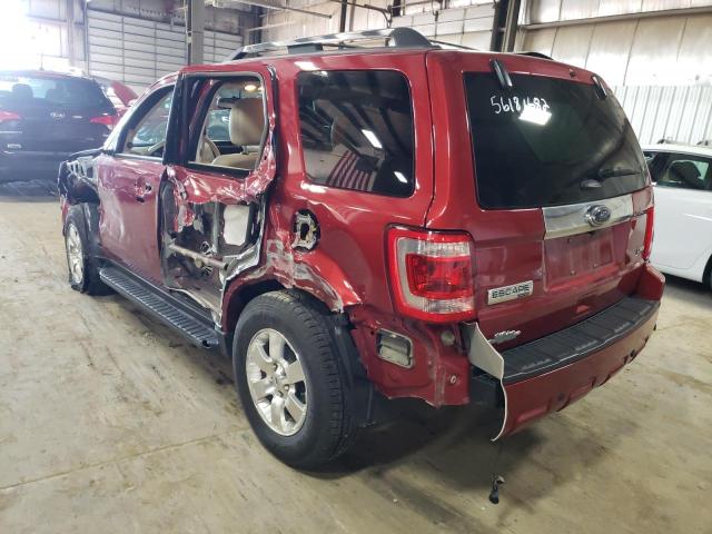 Photo 3 from auction – 2012 FORD ESCAPE LIM with VIN 1FMCU0EG4CKB50303