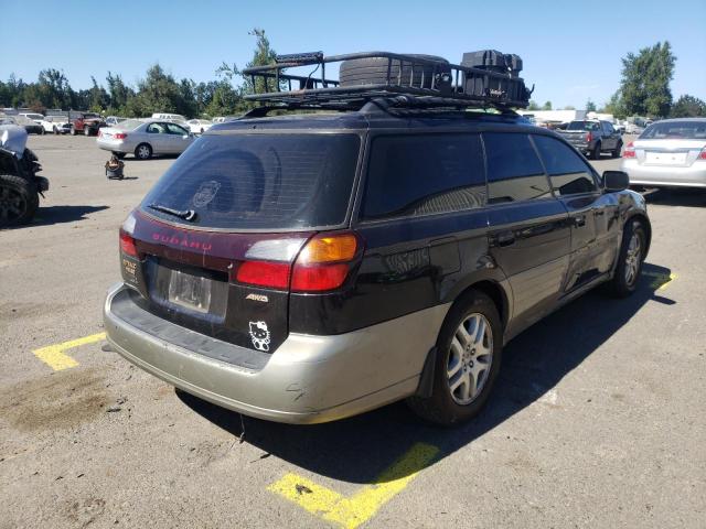 Photo 4 from auction – 2002 SUBARU LEGACY OUT with VIN 4S3BH896527618139