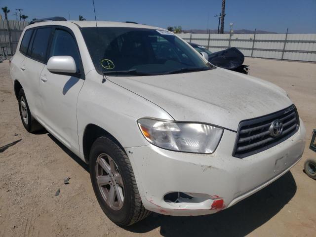 TOYOTA HIGHLANDER 2010 with VIN 5TDZA3EH9AS002882 - Photo from auction