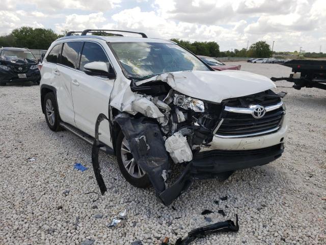 Photo 9 from auction – 2015 TOYOTA HIGHLANDER with VIN 5TDKKRFH1FS118634