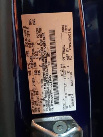 Photo 10 from auction – 2013 FORD ESCAPE SE with VIN 1FMCU0GX3DUC83945