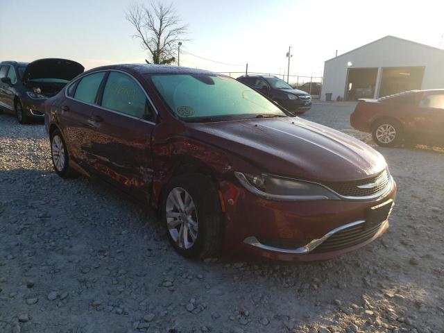 CHRYSLER 200 LIMITE 2016 with VIN 1C3CCCAG0GN167168 - Photo from auction
