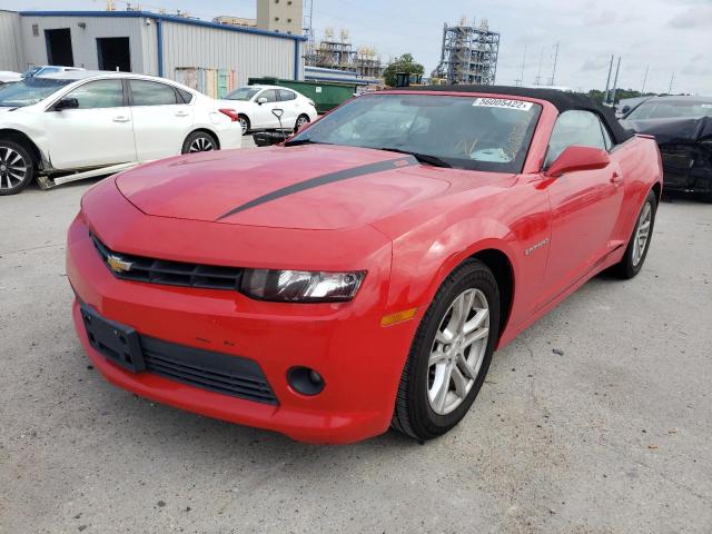 Photo 2 from auction – 2015 CHEVROLET CAMARO LT with VIN 2G1FD3D38F9217288