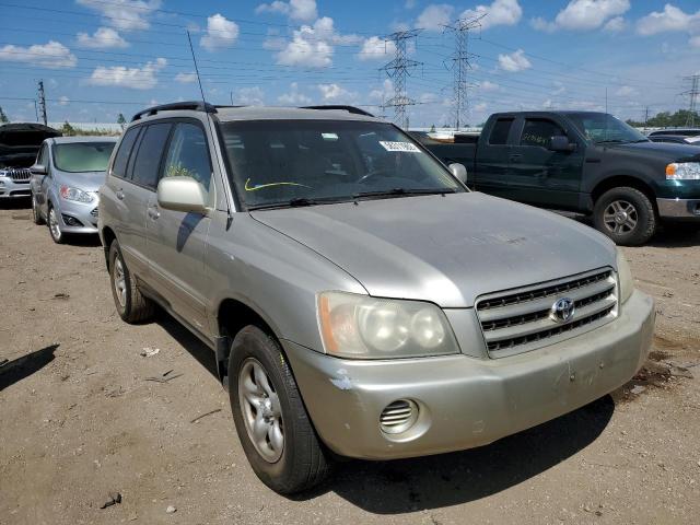 TOYOTA HIGHLANDER 2003 with VIN JTEGD21A530047899 - Photo from auction