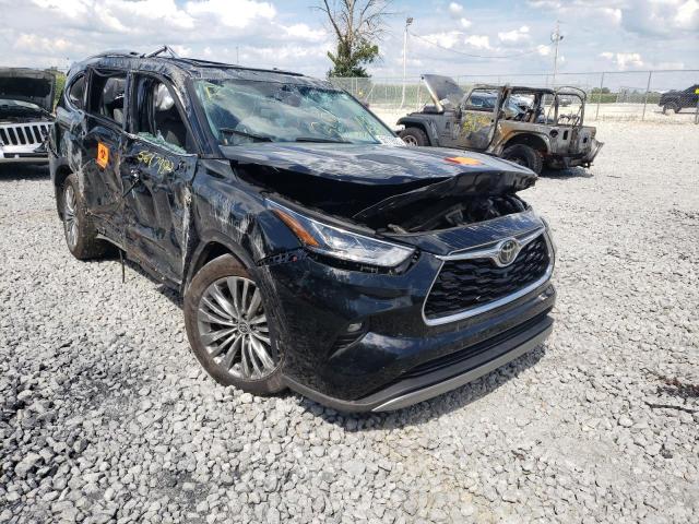 TOYOTA HIGHLANDER 2021 with VIN 5TDFZRBH1MS065899 - Photo from auction