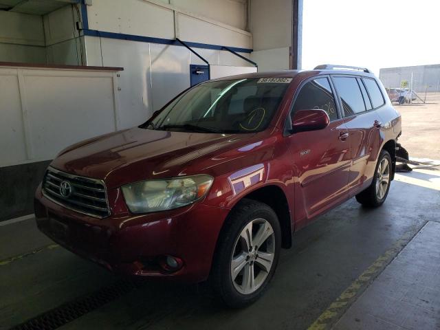 Photo 2 from auction – 2009 TOYOTA HIGHLANDER with VIN JTEES43A292136221