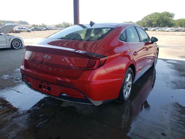 Photo 4 from auction – 2021 HYUNDAI SONATA SE with VIN 5NPEG4JA4MH079455