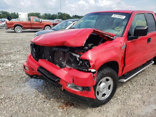 Photo 9 from auction – 2005 FORD F150 with VIN 1FTRX14W05NB35769