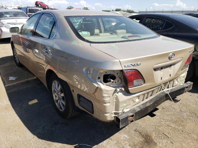 Photo 3 from auction – 2003 LEXUS ES 300 with VIN JTHBF30G430122448