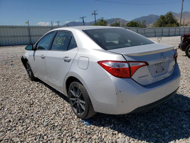 Photo 3 from auction – 2014 TOYOTA COROLLA L with VIN 2T1BURHE9EC072359